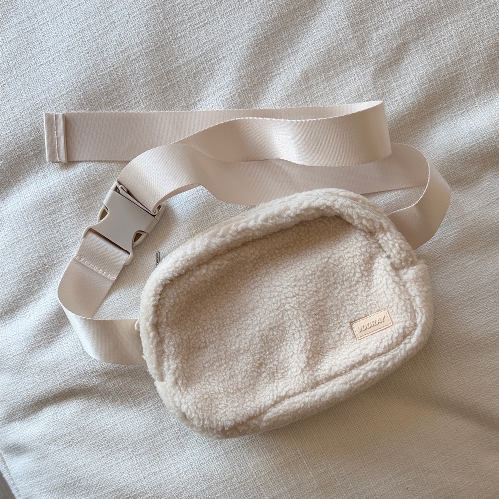 Cream Crossbody Bag